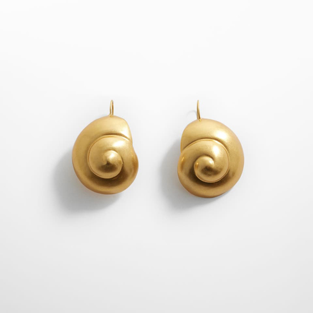 Pendientes de caracolas