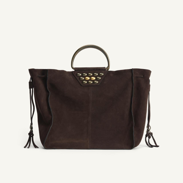 Bolso 'citybag' de serraje