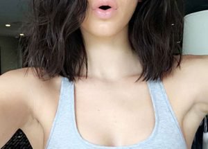 Kendall Jenner se corta el pelo